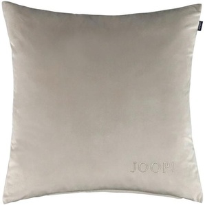 Joop! Kissenhülle Impress, Grau, Textil, Uni, 45x45 cm, hochwertige Qualität, Wohntextilien, Bezüge, Kissenbezüge