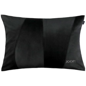 Joop! Kissenhülle J-Decor, Schwarz, Textil, Uni, 40x60 cm, hochwertige Qualität, Wohntextilien, Bezüge, Kissenbezüge