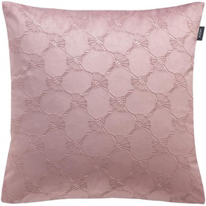 Joop! Kissenhülle J-Impress, Rosa, Textil, Karo, 45x45 cm, hochwertige Qualität, Wohntextilien, Bezüge, Kissenbezüge