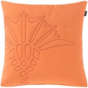 Joop! Kissenhülle J!Move, Orange, Textil, Uni, 40 cm, hochwertige Qualität, Wohntextilien, Kissen, Kissenbezüge