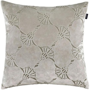 Joop! Kissenhülle J!Shutter, Creme, Textil, Floral, 40x40 cm, hochwertige Qualität, Wohntextilien, Bezüge, Kissenbezüge