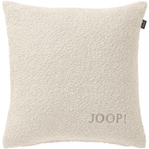 Joop! Kissenhülle J! Touch, Creme, Champagner, Textil, Uni, 40x40 cm, hochwertige Qualität, Wohntextilien, Kissen, Kissenbezüge