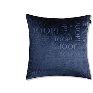 JOOP! Kissenhülle Match - blau - Materialmix - 45 cm - 1 cm | Möbel Kraft
