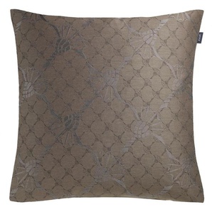 Joop! Kissenhülle Reflection, Greige, Textil, Uni, 50 cm, hochwertige Qualität, Wohntextilien, Kissen, Kissenbezüge