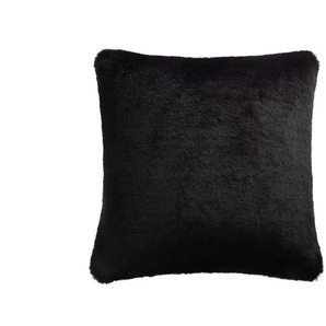 JOOP! Kissenhülle Smooth - schwarz - Materialmix - 45 cm - 1 cm | Möbel Kraft