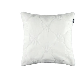 JOOP! Kissenhülle - weiß - Materialmix - 50 cm - 0,5 cm | Möbel Kraft