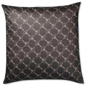 Joop! Kopfkissenbezug Cornflower double, Braun, Schwarz, Textil, 80x80 cm, Oeko-Tex® Standard 100, Wohntextilien, Bezüge, Kopfkissenbezüge