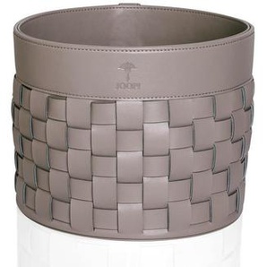 Joop! Korb Cornfloweraccessoires, Grau, Kunststoff, rund, 20.5x16x20.5 cm, Handmade in Thailand, Ordnen & Aufbewahren, Aufbewahrungskörbe