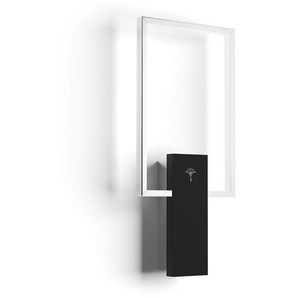 Joop! Led-Wandleuchte Cube Lights , Chrom, Schwarz, Weiß , Metall, Kunststoff , rechteckig,rechteckig , F,F,F , 1.6x44 cm , Lampen & Leuchten, Innenbeleuchtung, Wandleuchten