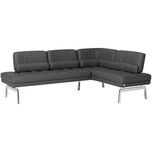 JOOP! Eckbank  Leder Loft ¦ braun ¦ Maße (cm): B: 233 H: 87 T: 163.0