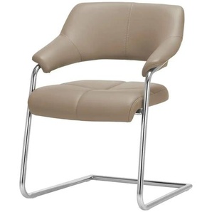 JOOP! Leder-Schwingstuhl  Loft ¦ braun ¦ Maße (cm): B: 64 H: 86 T: 61.0