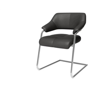 JOOP! Leder-Schwingstuhl Loft - braun - Materialmix - 64 cm - 86 cm - cm 61,0 | Möbel Kraft