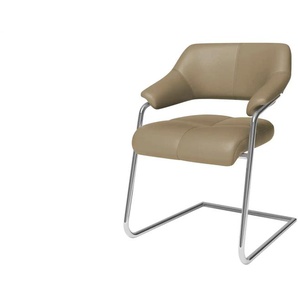 JOOP! Leder-Schwingstuhl Loft - braun - Materialmix - 64 cm - 86 cm - cm 61,0 | Möbel Kraft