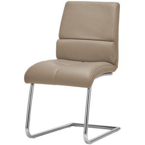 JOOP! Leder-Schwingstuhl  Loft ¦ braun ¦ Maße (cm): B: 49 H: 90 T: 63.0