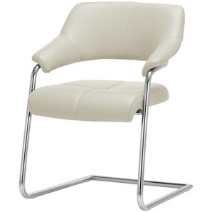 JOOP! Leder-Schwingstuhl  Loft ¦ grau ¦ Maße (cm): B: 64 H: 86 T: 61
