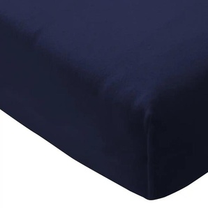 JOOP! Mako-Jersey-Spannbetttuch JOOP! - blau - Materialmix - 140 cm | Möbel Kraft