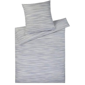 JOOP! Mako Satin Bettwäsche  Vivid ¦ blau ¦ Maße (cm): B: 135