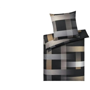 JOOP! Mako Satin Bettwäsche Woven - grau - Materialmix - 135 cm | Möbel Kraft