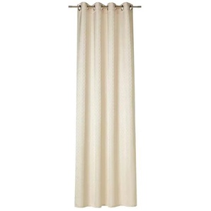 JOOP! Ösenschal Allover - weiß - Synthetik - 140 cm - 1 cm | Möbel Kraft