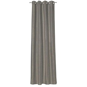 JOOP! Ösenschal J-Allover - braun - Materialmix - 140 cm | Möbel Kraft