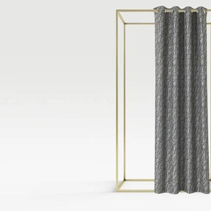 JOOP! Ösenschal  J-Ornament ¦ grau ¦ Synthetik ¦ Maße (cm): B: 140