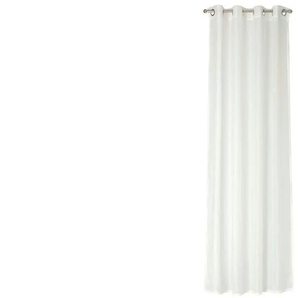 JOOP! Ösenschal Nola - weiß - Synthetik - 140 cm - 1 cm | Möbel Kraft