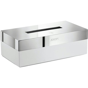 JOOP! Papiertuchbox  JOOP! Chromeline - weiß - Edelstahl, Aluminium, Aluminium, Edelstahl - 23,6 cm - 8,5 cm - 12,5 cm | Möbel Kraft