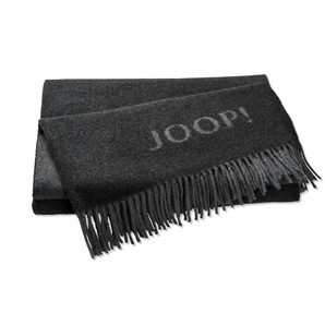 JOOP! Plaid Fine Doubleface - grau - Wollmix - 130 cm - 1 cm | Möbel Kraft