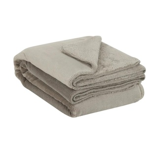 JOOP! Plaid J-Sleek - grau - Synthetik - 150 cm | Möbel Kraft
