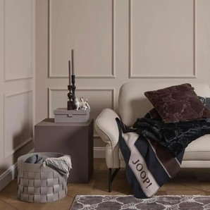 JOOP! Plaid   ¦ schwarz ¦ Synthetik ¦ Maße (cm): B: 130 H: 1