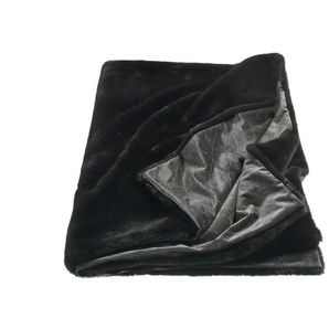 JOOP! Plaid Smooth   ¦ schwarz ¦ Synthetik ¦ Maße (cm): B: 130 H: 1