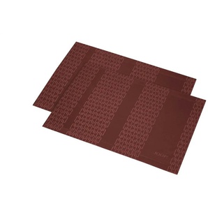 JOOP! Platzset 2er-Set Chains   ¦ rot ¦ Naturfaser ¦ Maße (cm): B: 48 H: 1