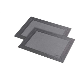 JOOP! Platzset 2er-Set Signature   ¦ grau ¦ Naturfaser ¦ Maße (cm): B: 36 H: 1