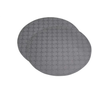 JOOP! Platzset Cornflower Allover - grau - Naturfaser - 45 cm - 1 cm | Möbel Kraft