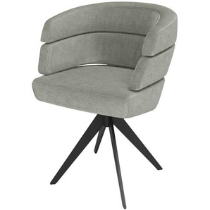 JOOP! Polster-Drehsessel  Curves - grau - Materialmix - 64 cm - 81 cm - 64 cm | Möbel Kraft