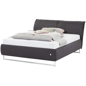 JOOP! Polsterbett Cubic Cushion - grau - Materialmix - 224 cm - 120 cm | Möbel Kraft