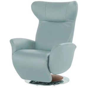 JOOP! Relaxsessel aus Leder  Lounge 8140 ¦ blau ¦ Maße (cm): B: 85 H: 109 T: 88.0