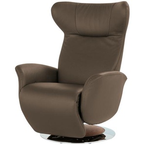 JOOP! Relaxsessel aus Leder  Lounge 8140 ¦ braun ¦ Maße (cm): B: 85 H: 109 T: 88.0