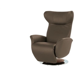 JOOP! Relaxsessel aus Leder  Lounge 8140 ¦ braun ¦ Maße (cm): B: 85 H: 109 T: 88.0