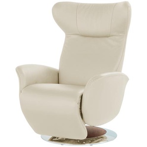 JOOP! Relaxsessel aus Leder  Lounge 8140 ¦ creme ¦ Maße (cm): B: 85 H: 109 T: 88.0