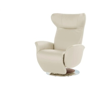 JOOP! Relaxsessel aus Leder Lounge 8140 ¦ creme ¦ Maße (cm): B: 85 H: 109 T: 88.0