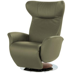 JOOP! Relaxsessel aus Leder  Lounge 8140 ¦ grün ¦ Maße (cm): B: 85 H: 109 T: 88