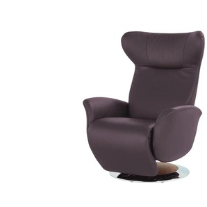 JOOP! Relaxsessel aus Leder  Lounge 8140 ¦ lila/violett ¦ Maße (cm): B: 85 H: 109 T: 88.0