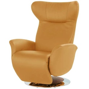 JOOP! Relaxsessel aus Leder  Lounge 8140 ¦ orange ¦ Maße (cm): B: 85 H: 109 T: 88.0