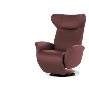 JOOP! Relaxsessel aus Leder  Lounge 8140 ¦ rosa/pink ¦ Maße (cm): B: 85 H: 109 T: 88.0