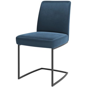JOOP! Samt-Schwingstuhl  Swing - blau - Materialmix - 46 cm - 88 cm - 61 cm | Möbel Kraft