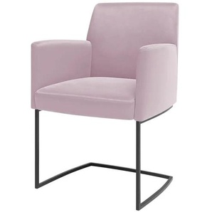 JOOP! Samt-Schwingstuhl  Swing ¦ rosa/pink ¦ Maße (cm): B: 58 H: 88 T: 61.0