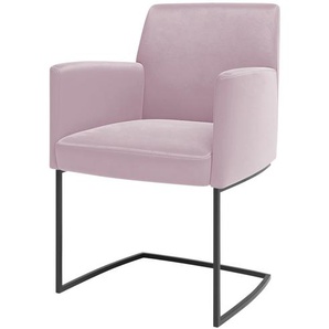 JOOP! Samt-Schwingstuhl  Swing ¦ rosa/pink ¦ Maße (cm): B: 58 H: 88 T: 61