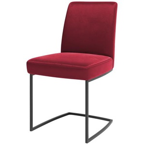 JOOP! Samt-Schwingstuhl  Swing ¦ rot ¦ Maße (cm): B: 46 H: 88 T: 61.0