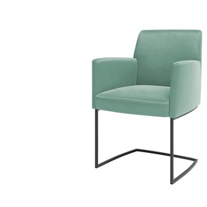 JOOP! Samt-Schwingstuhl Swing - türkis/petrol - Materialmix - 58 cm - 88 cm - cm 61,0 | Möbel Kraft